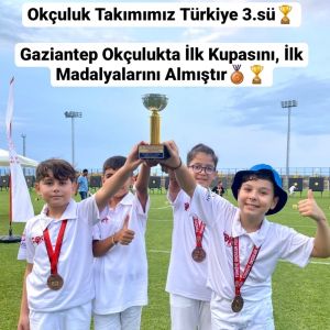 Gaziantep Okçuluk Kursu Türkiye 3. sü